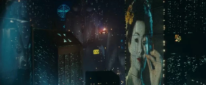 Long Shot in Blade Runner