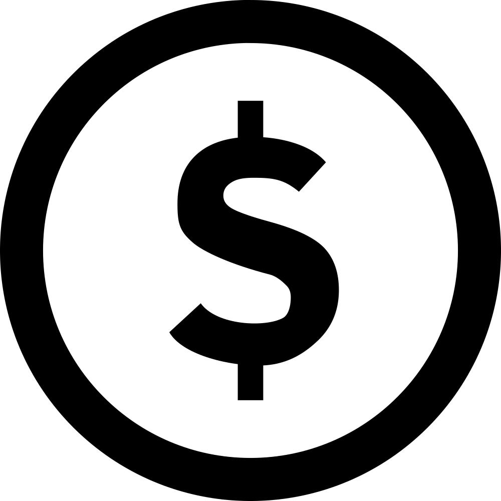 Dollar Sign inside a Circle