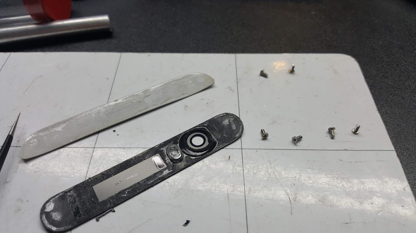Glass Camera Cover Removed