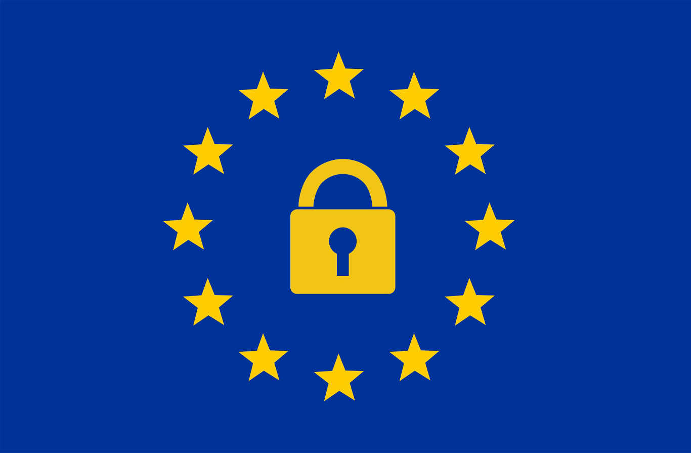 The Iconic Ring of Golden Stars signifies GDPR.