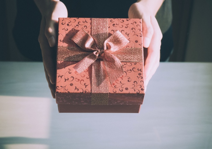 giving a gift