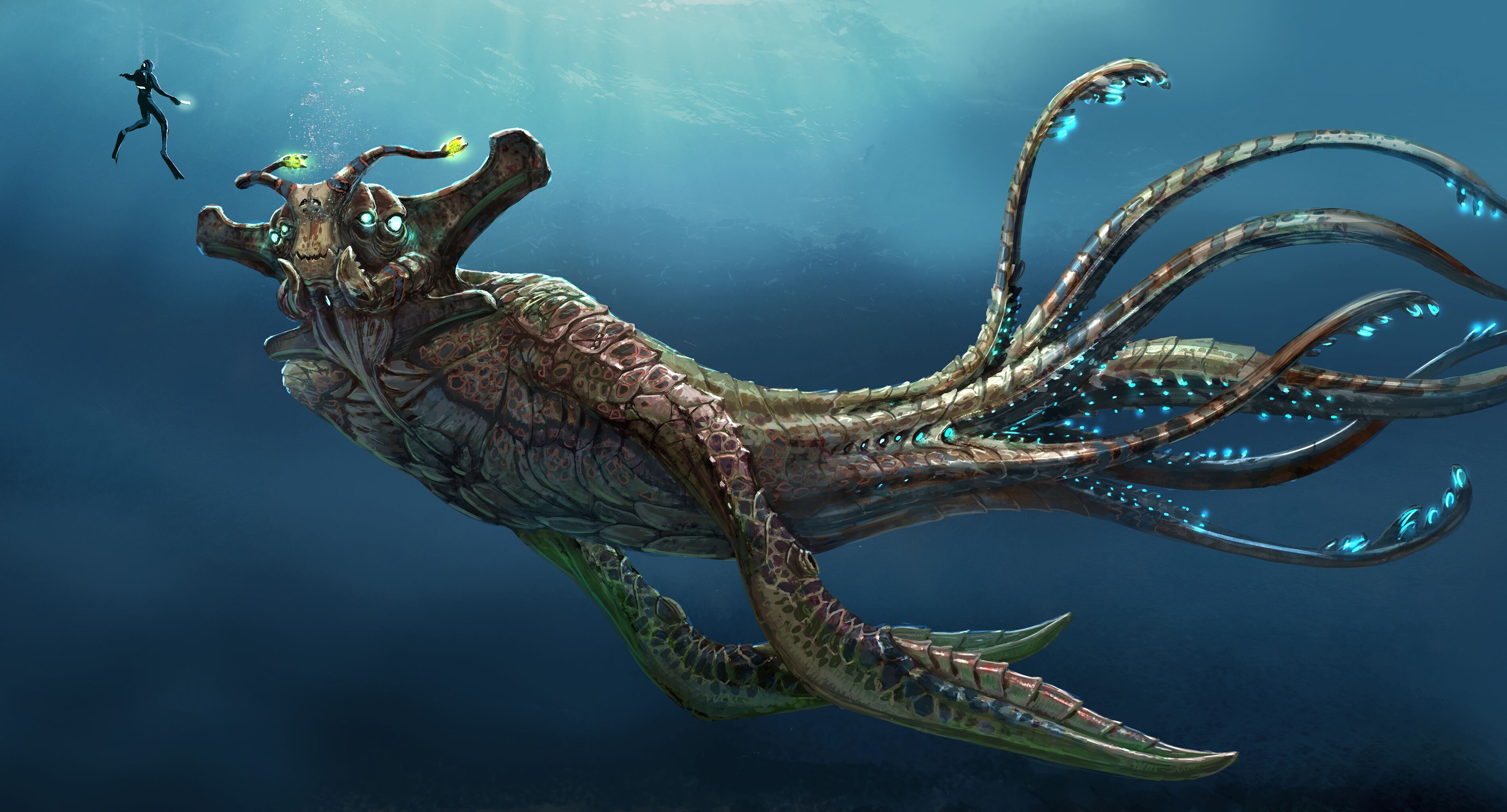 The Sea Emperor Leviathanâ€”the final hope for eradicating the Kharaa virus and making it home.