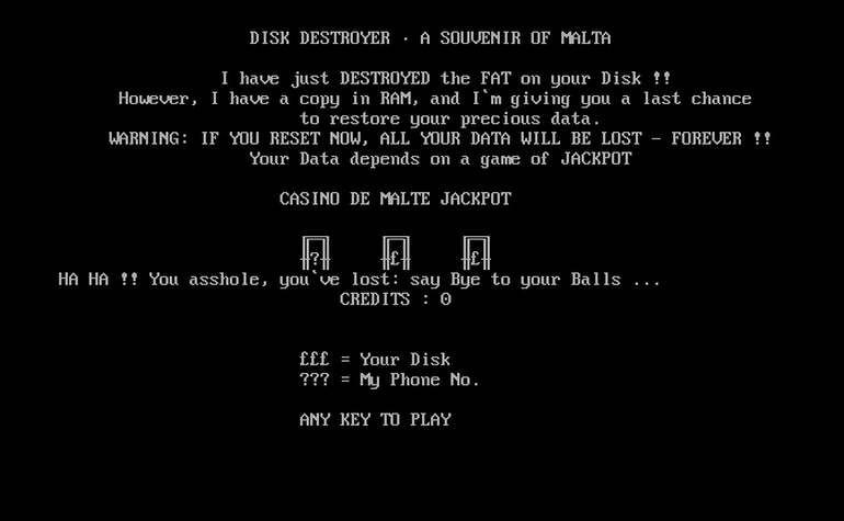 Disk Destroyer Casino