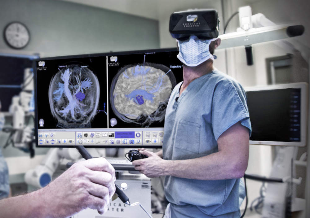 doctors preparing with vr