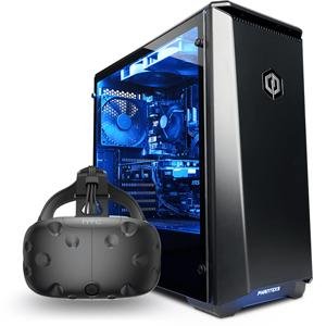 htc vive and desktop computer